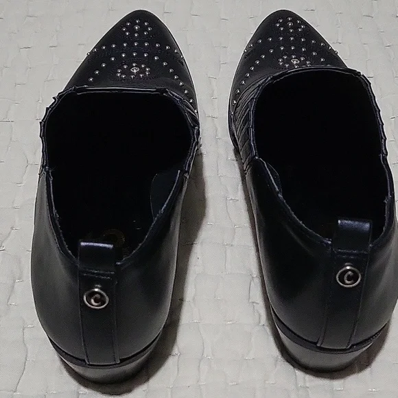 Circus by Sam Edelman Black Studded Booties Womens Size 9.5 Medium - Picture 7 of 11